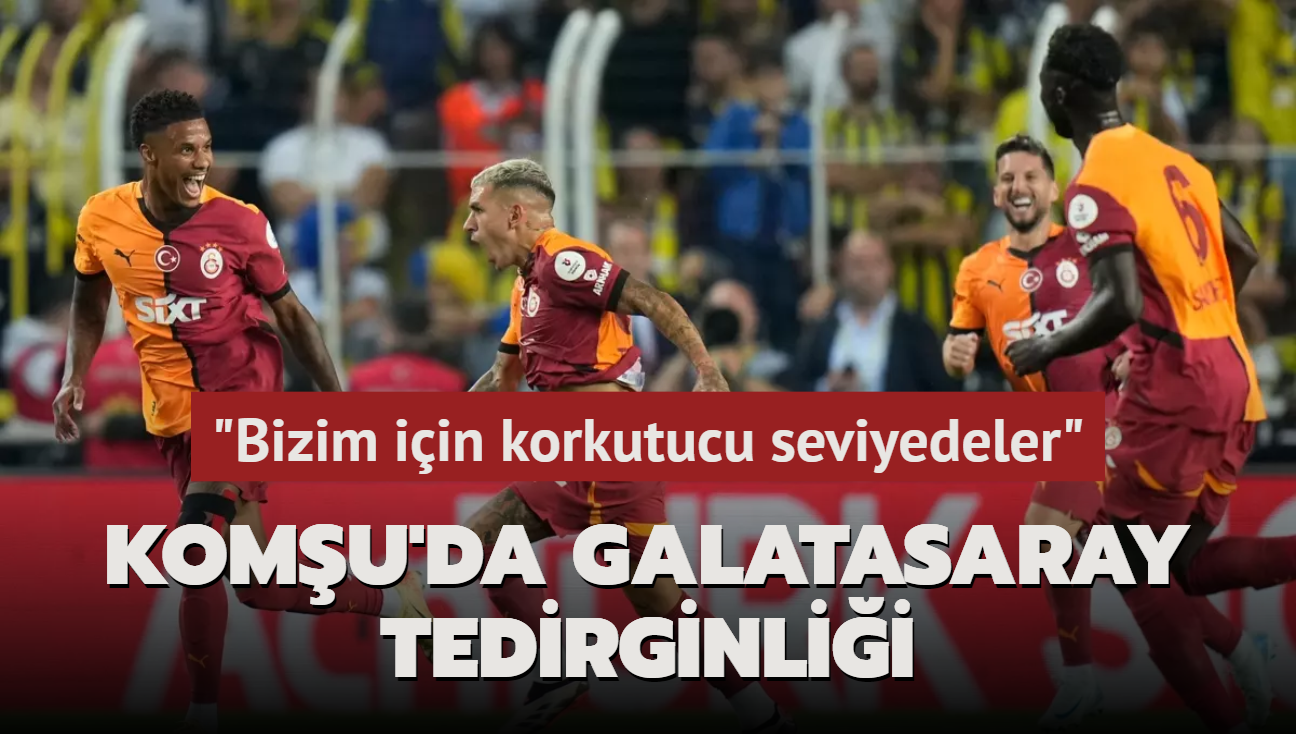 Komu'da Galatasaray tedirginlii! "Bizim iin korkutucu seviyedeler"