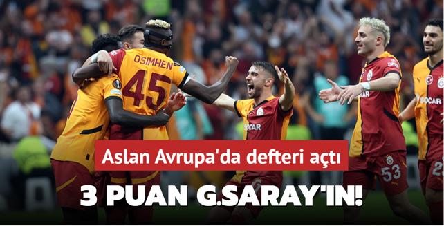 MA SONUCU: Galatasaray 3-1 PAOK