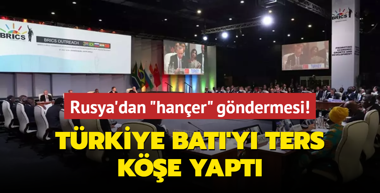 Rusya'dan 'haner' gndermesi! Trkiye batl mttefiklerini ters ke yapt