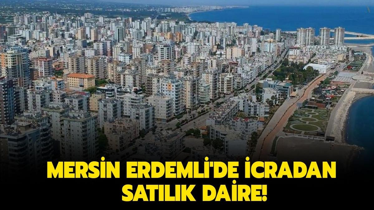 Mersin Erdemli'de icradan satlk daire!