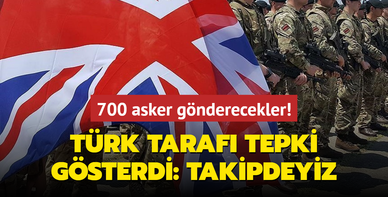 700 asker gnderecekler! ngiltere'nin Lbnan bahanesine Trk tarafndan tepki