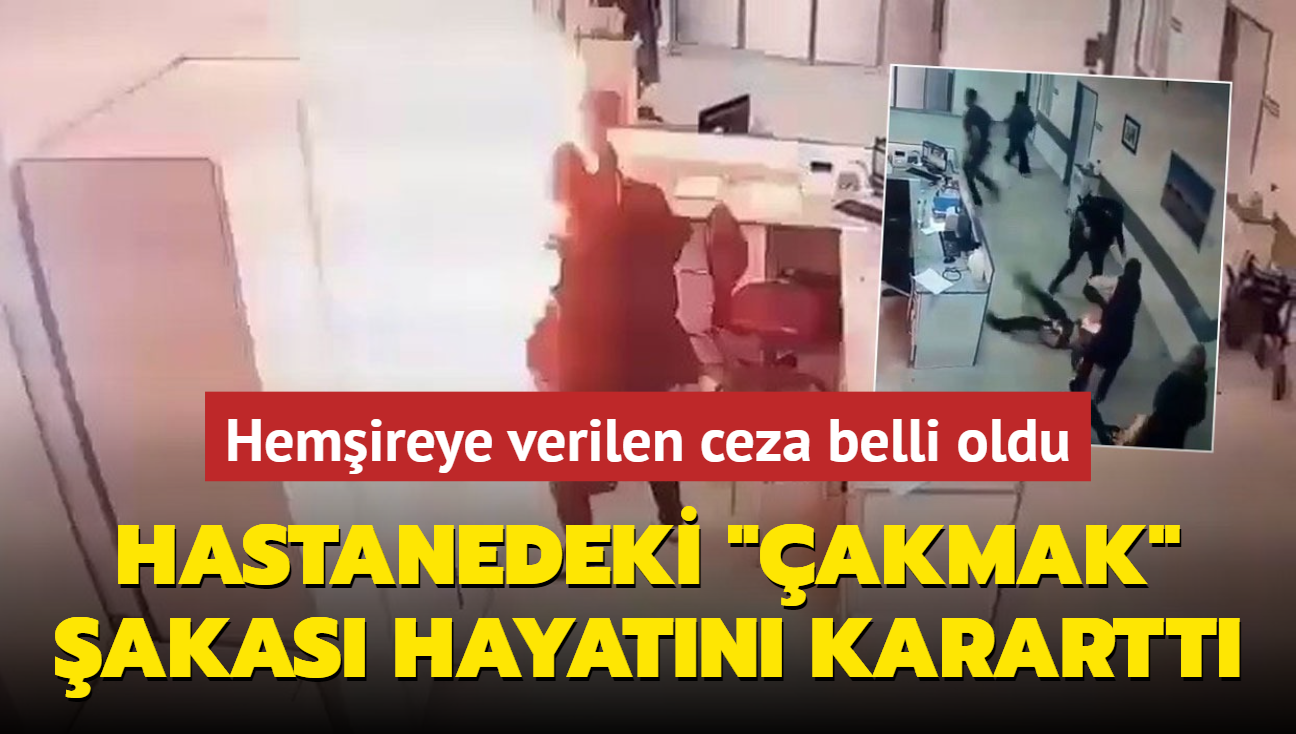 Hastanedeki "akmak" akas hayatn karartt! Hemireye verilen ceza belli oldu