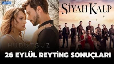 26 Eyll reyting sonular | Siyah Kalp, MasterChef, Hudutsuz Sevda reyting sralamas nasl?