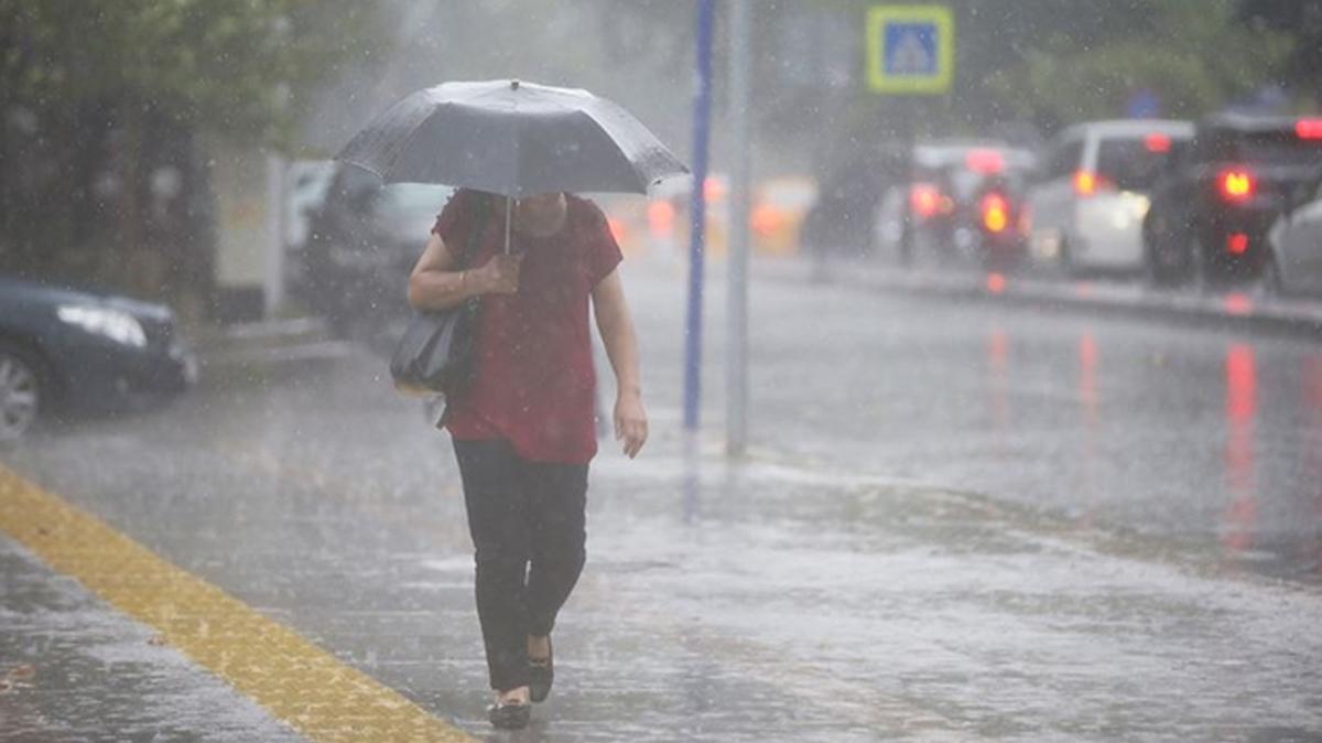 Meteoroloji gn verdi: Saanak ya geri geliyor... emsiyeleri hazrlayn!