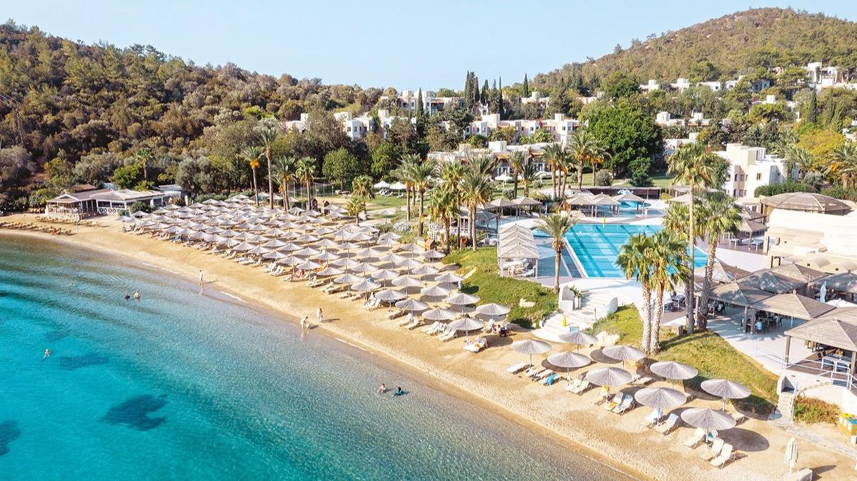 Trk misafirperverliiyle 600 bin turist arlad... Sezon verimli geti