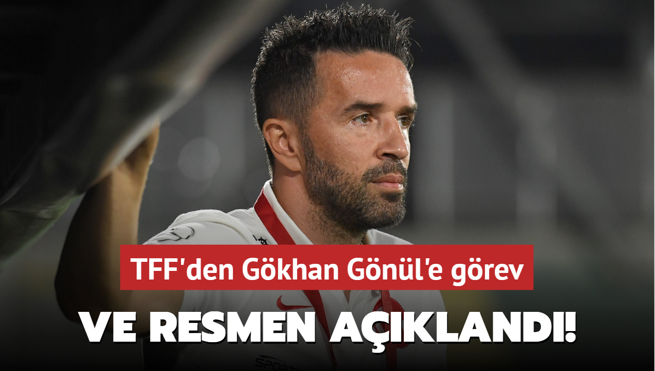 Ve resmen akland! TFF'den Gkhan Gnl'e grev