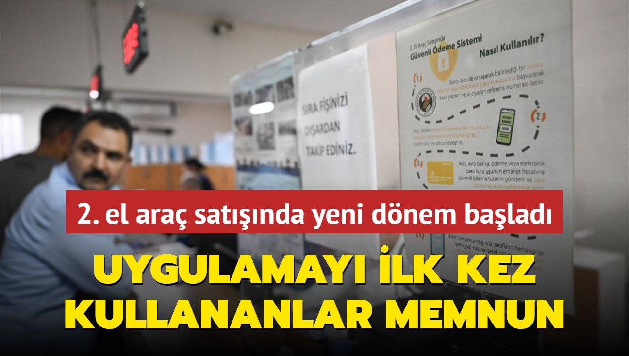 2. el ara satnda yeni dnem! Uygulamay ilk kez kullananlar memnun