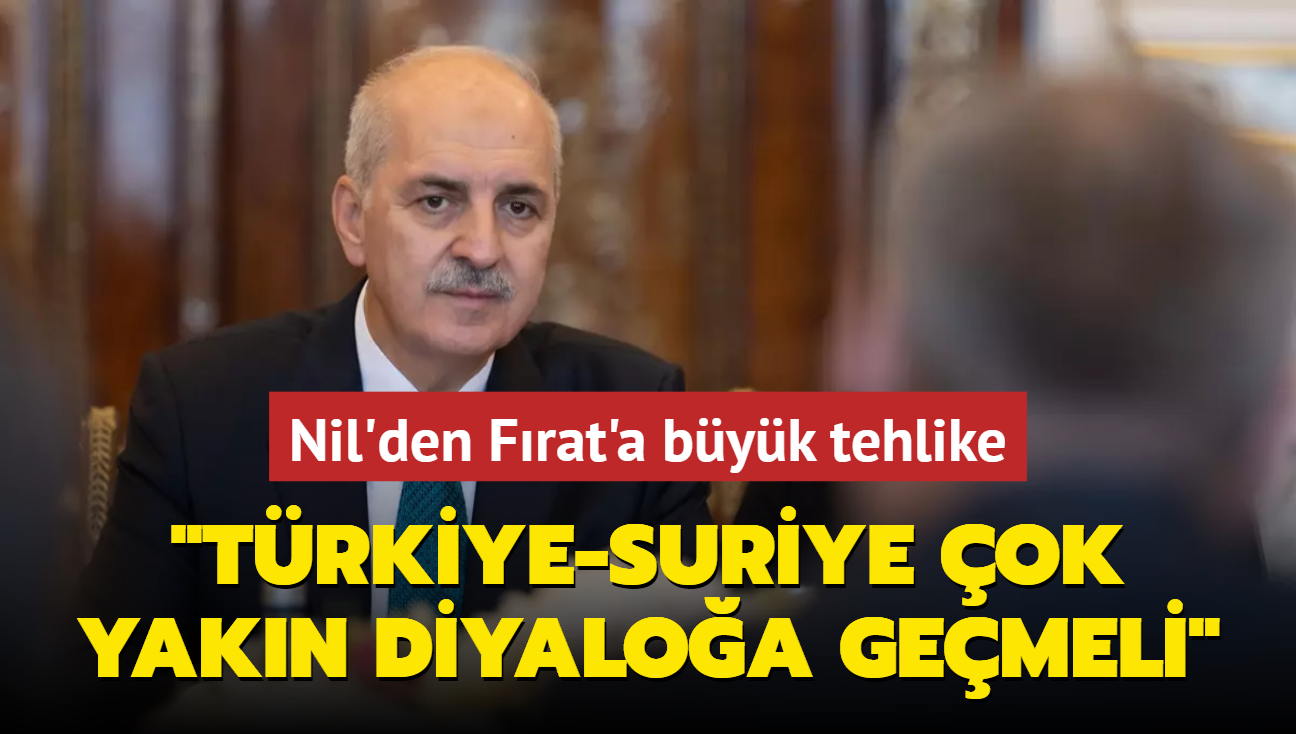 Kurtulmu, srail tehlikesine iaret etti: Trkiye ile Suriye normallemenin tesine gemeli