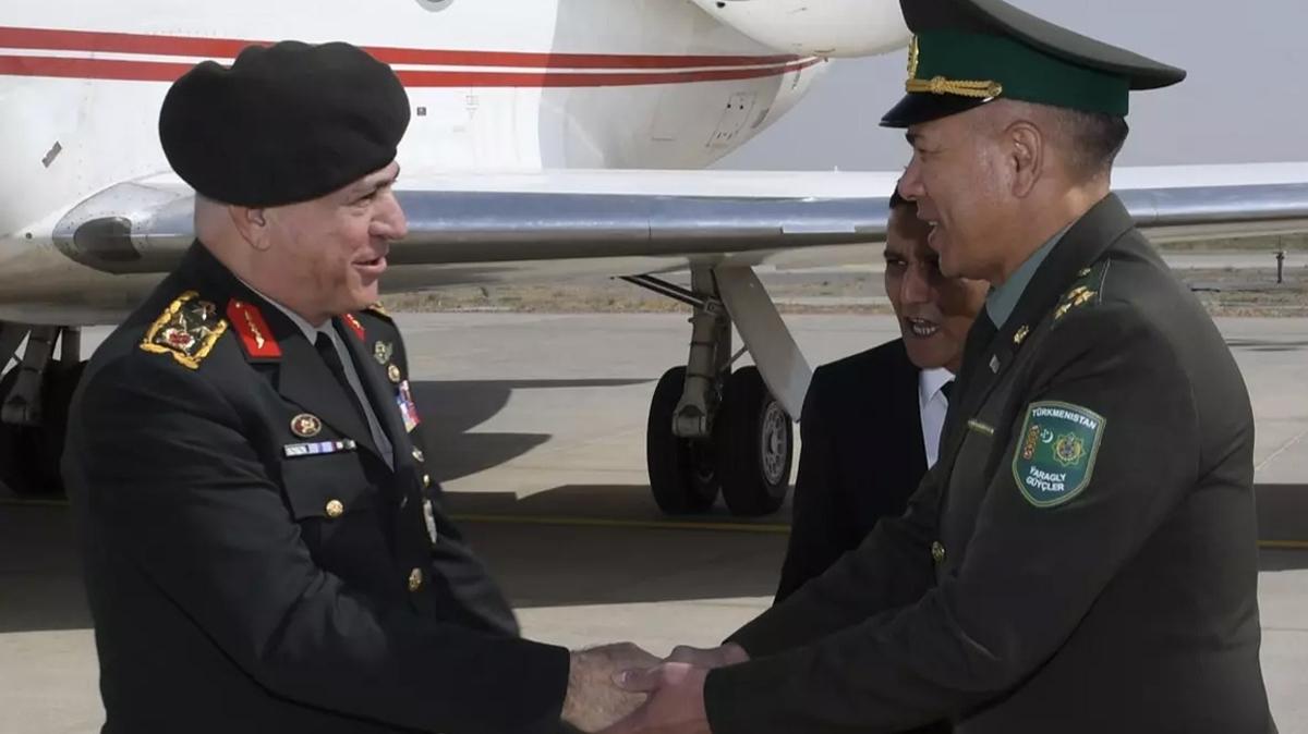 Genelkurmay Bakan Orgeneral Grak, Trkmenistan'a gitti