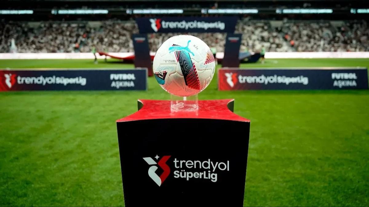 Trendyol 1. Lig ve Sper Lig'de haftann program