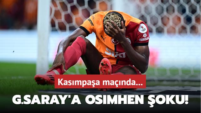 Galatasaray'a Osimhen oku! Kasmpaa manda...