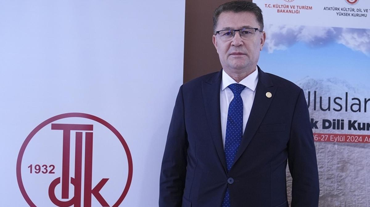 TDK Bakan Mert: Trk dnyasnda her bilim dalnda terimleri birbirine yaklatrma gibi bir amacmz var