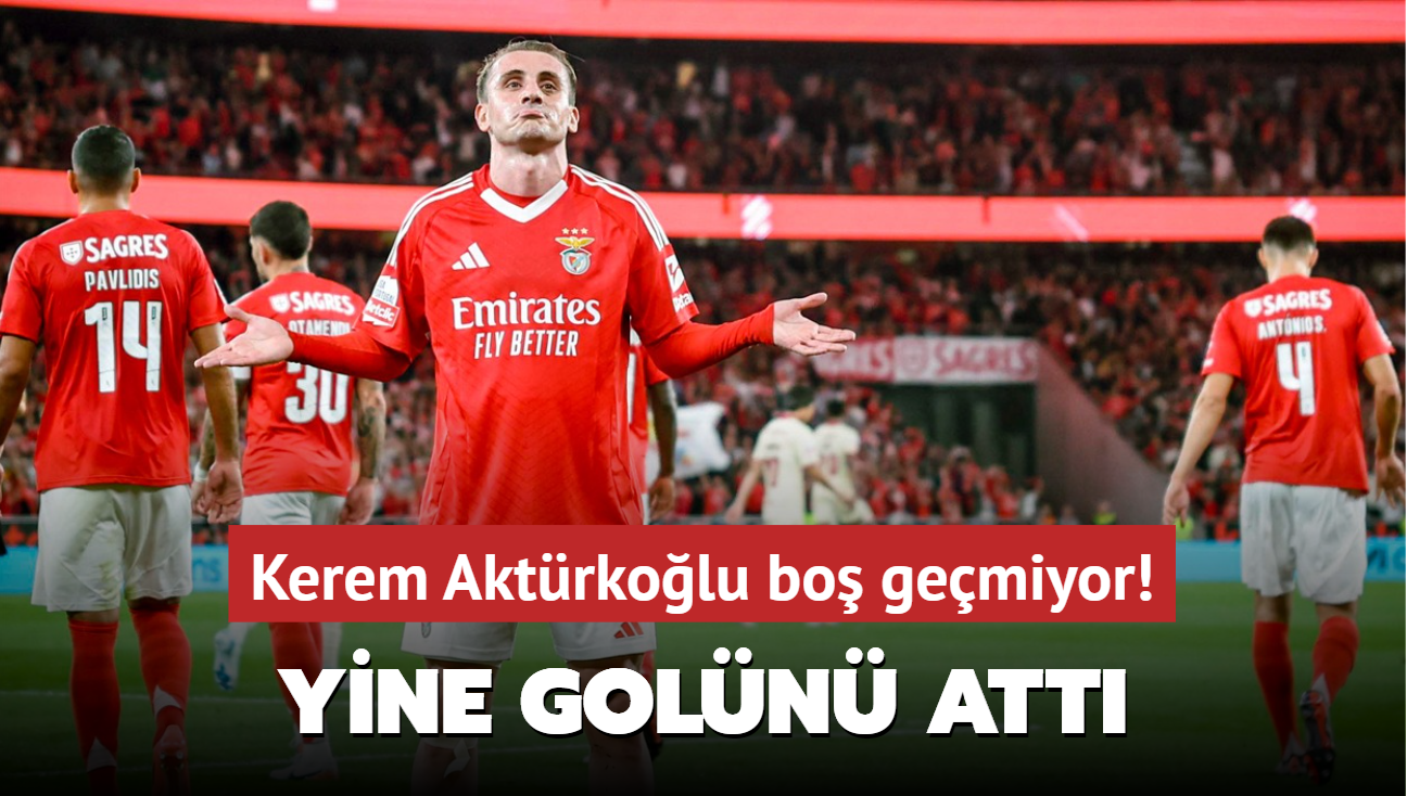 Kerem Aktrkolu bo gemiyor! Yine goln att