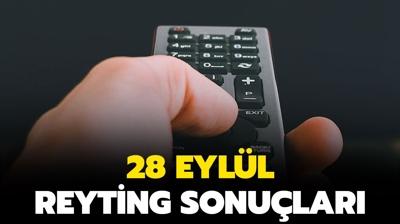 28 Eyll reyting sonular akland m? Yabani, Yalan, Kr Nokta, MasterChef, Gnl Da reyting sralamas nasl?