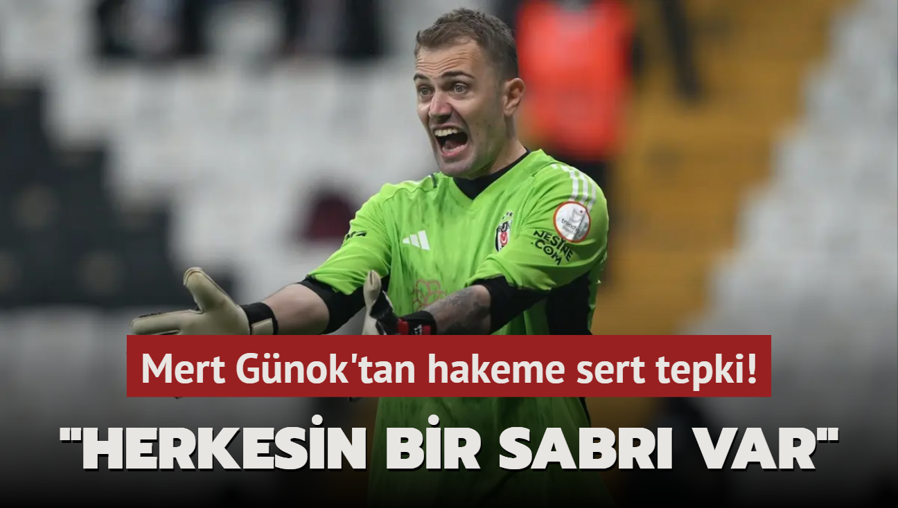 Mert Gnok'tan hakeme sert tepki! "Herkesin bir sabr var"