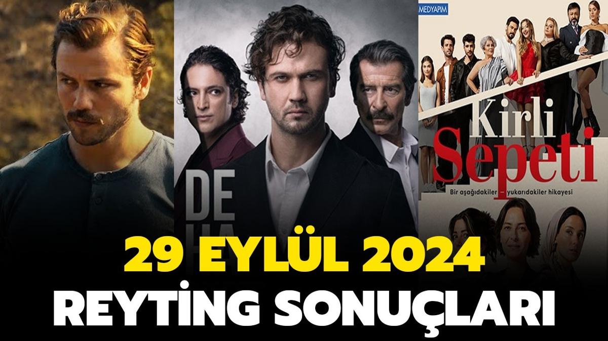 29 Eyll reyting sonular | Kirli Sepeti, Tekilat, MasterChef, Deha reyting sralamas nasl"