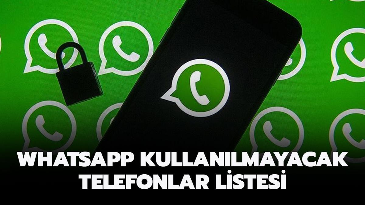 iPhone 7 Whatsapp destei bitti mi" Whatsapp hangi telefonlardan silinecek"