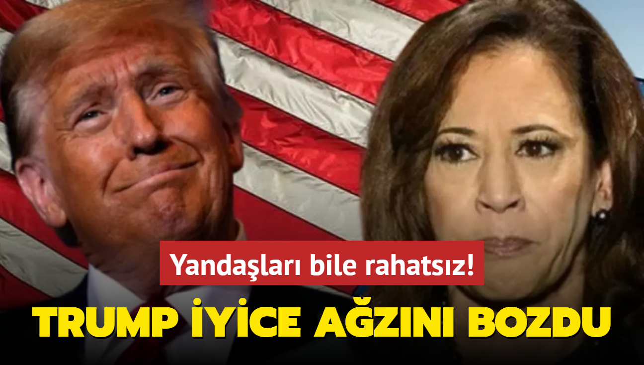 Trump iyice azn bozdu! Yandalar bile rahatsz