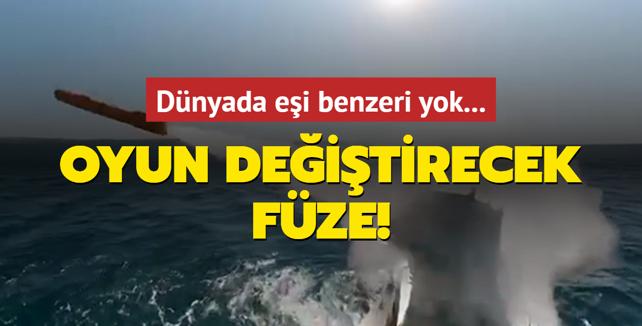 Dnyada ei benzeri yok... Oyun deitirecek fze!