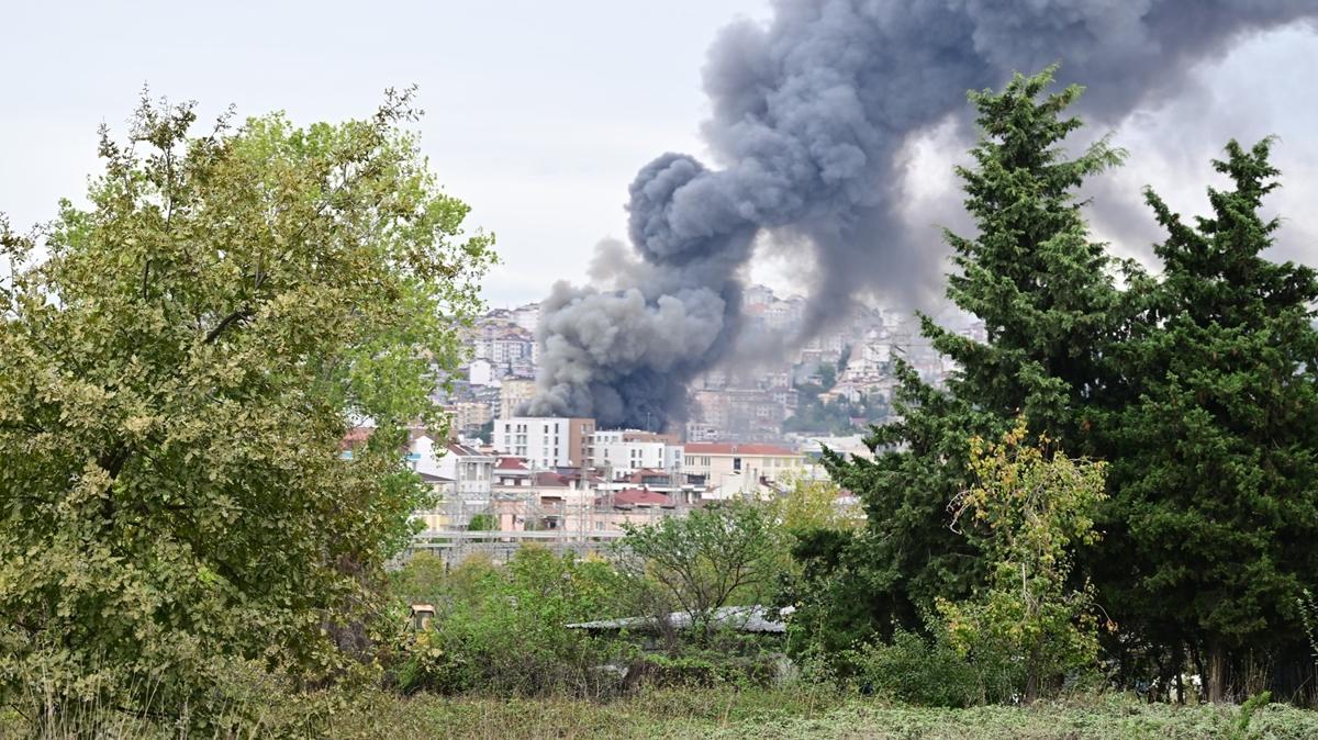 Sancaktepe'deki yangn kontrol altnda!