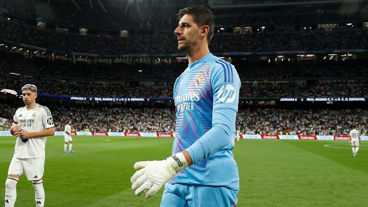 Thibaut Courtois'dan Real Madrid'e kt haber