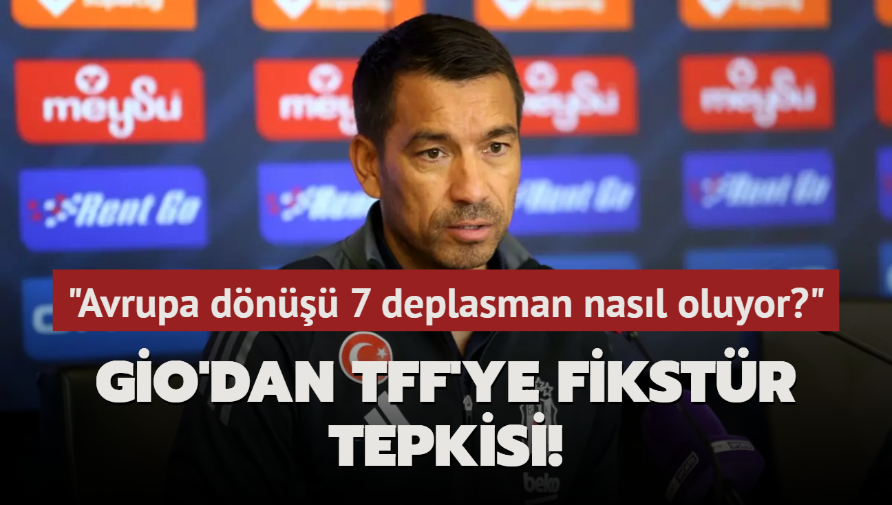 Gio'dan TFF'ye fikstr tepkisi! "Avrupa dn 7 deplasman nasl oluyor""