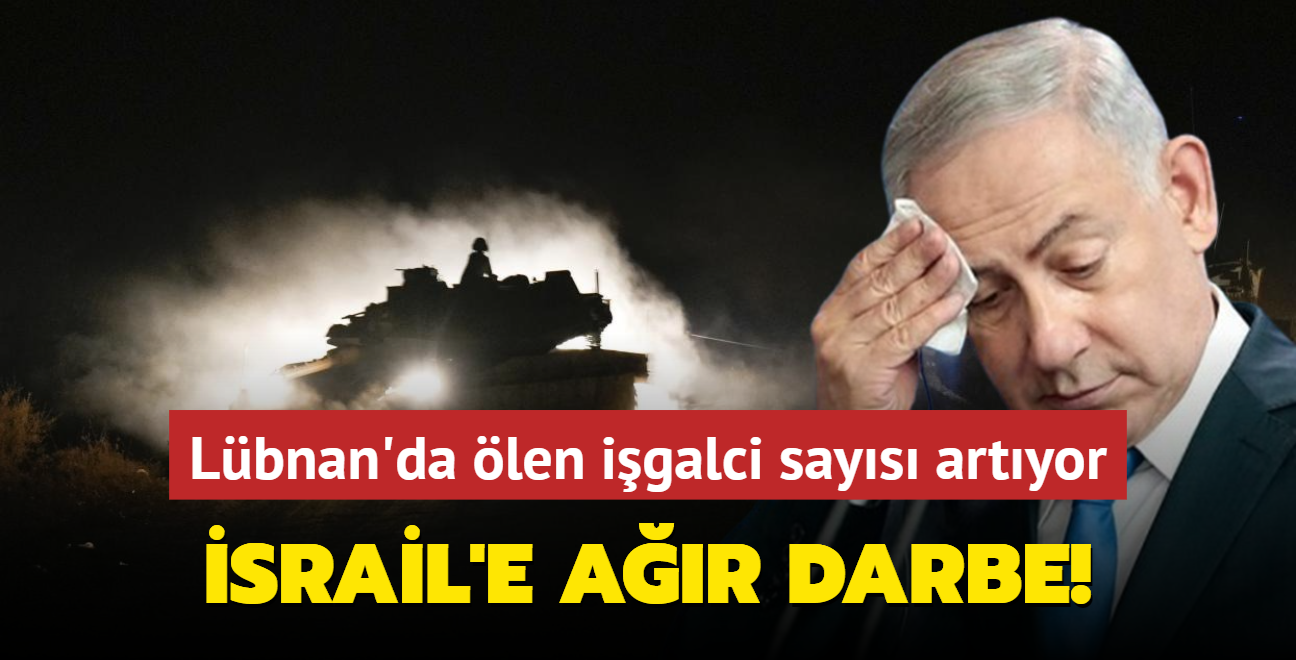 srail'e Lbnan'da ar darbe! len igalcilerin says artyor