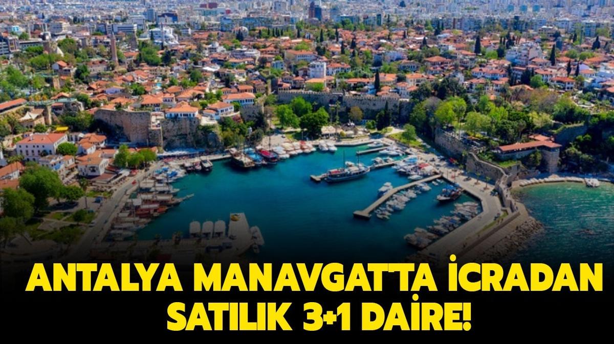 Antalya Manavgat'ta icradan satlk 3+1 daire!