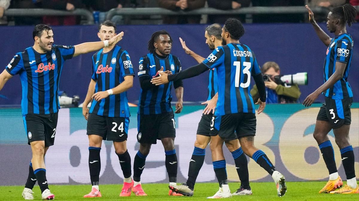 Atalanta, Shakhtar Donetsk karsnda 3 golle kazand