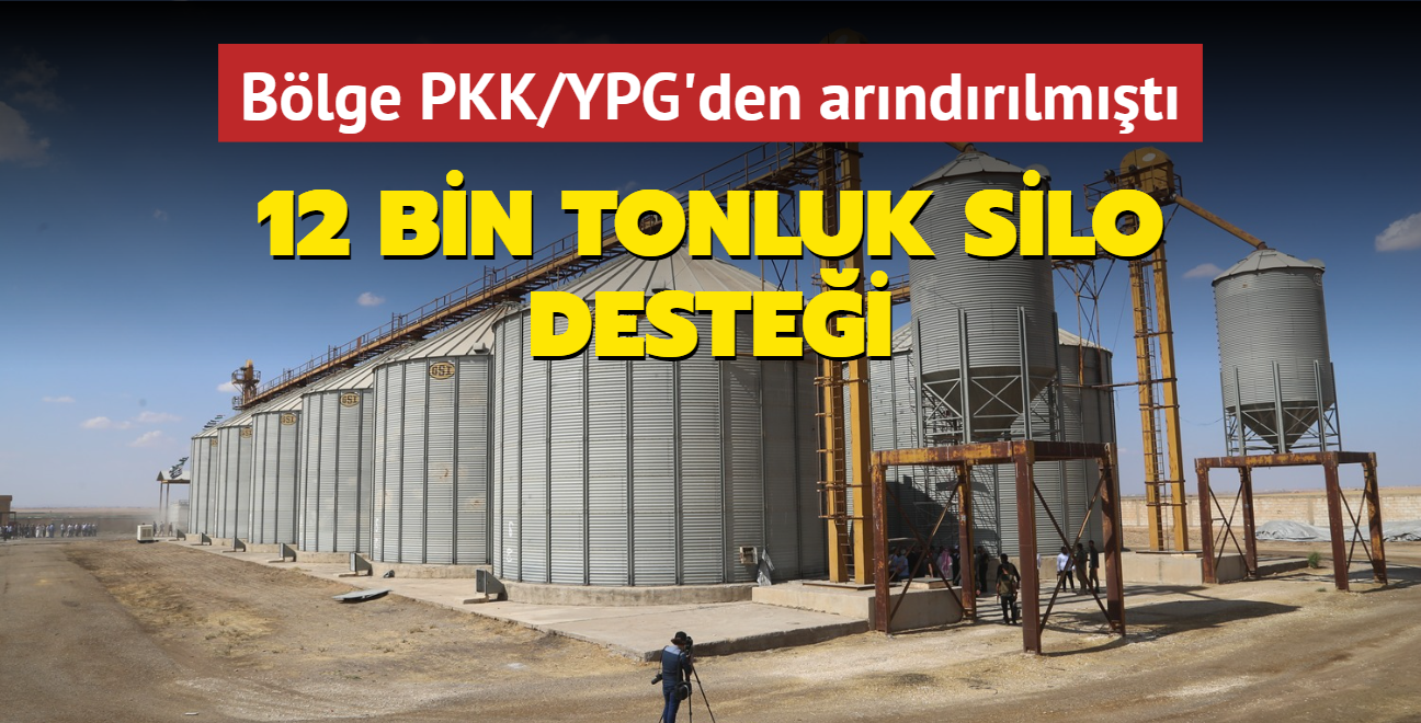 Blge PKK/YPG'den arndrlmt: 12 bin tonluk silo destei