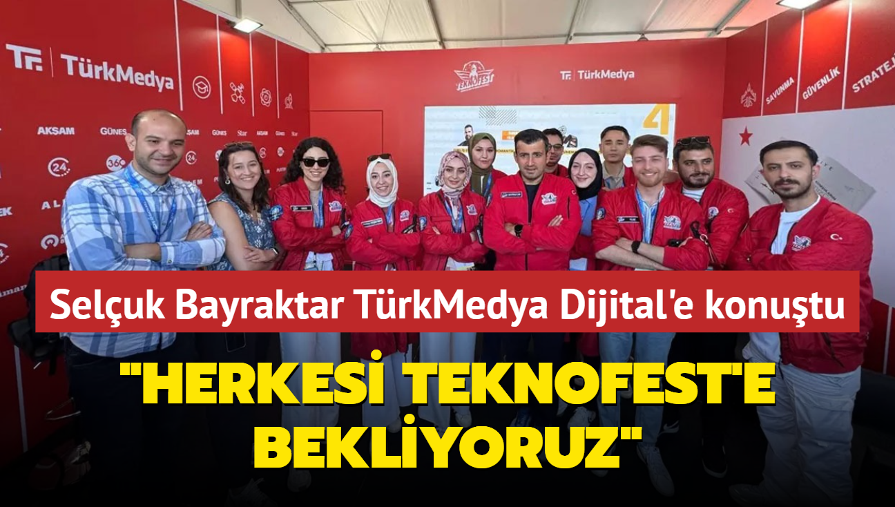 Seluk Bayraktar TrkMedya Dijital'e konutu: Herkesi TEKNOFEST'e bekliyoruz