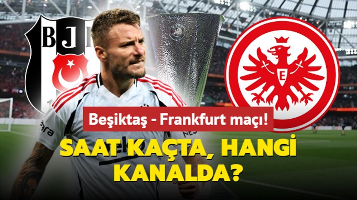 Beikta - Frankfurt ma kadrosu belli oldu! BJK - Frankfurt ma canl izle