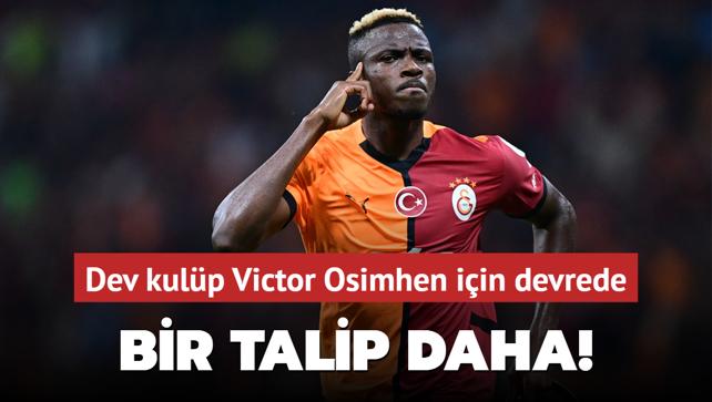 Bir talip daha! Dev kulp Victor Osimhen iin devrede