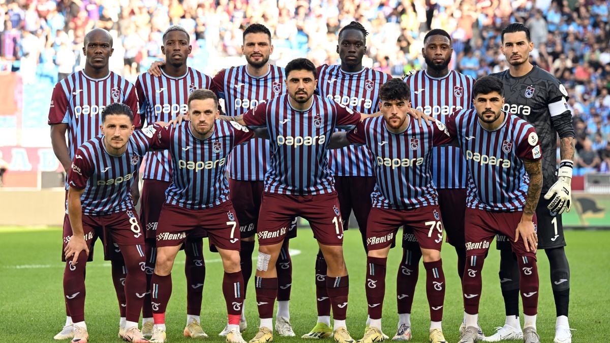 Trabzonspor, Hatayspor ma kamp kadrosunu aklad