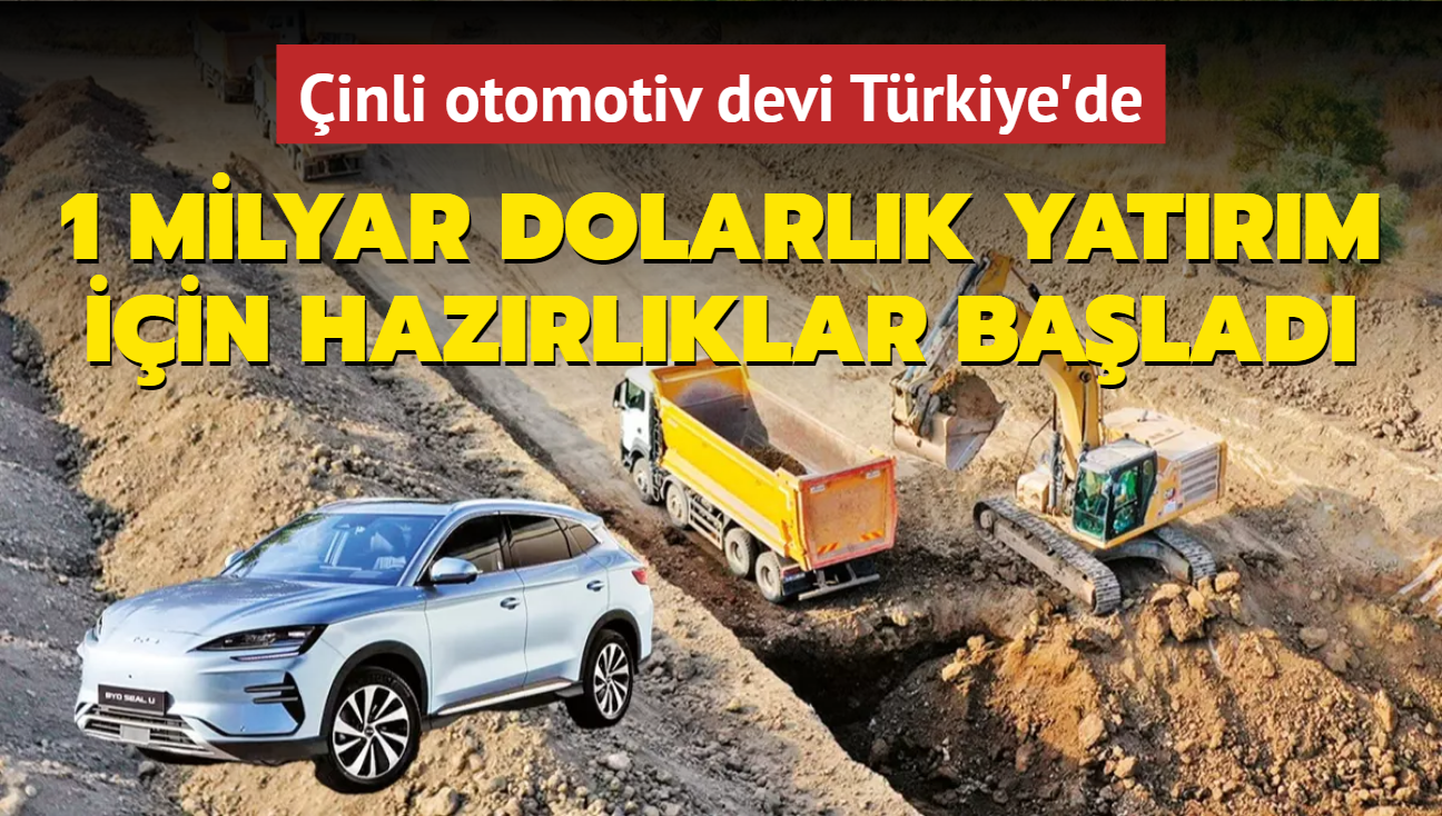 1 milyar dolarlk yatrm iin hazrlklar balad