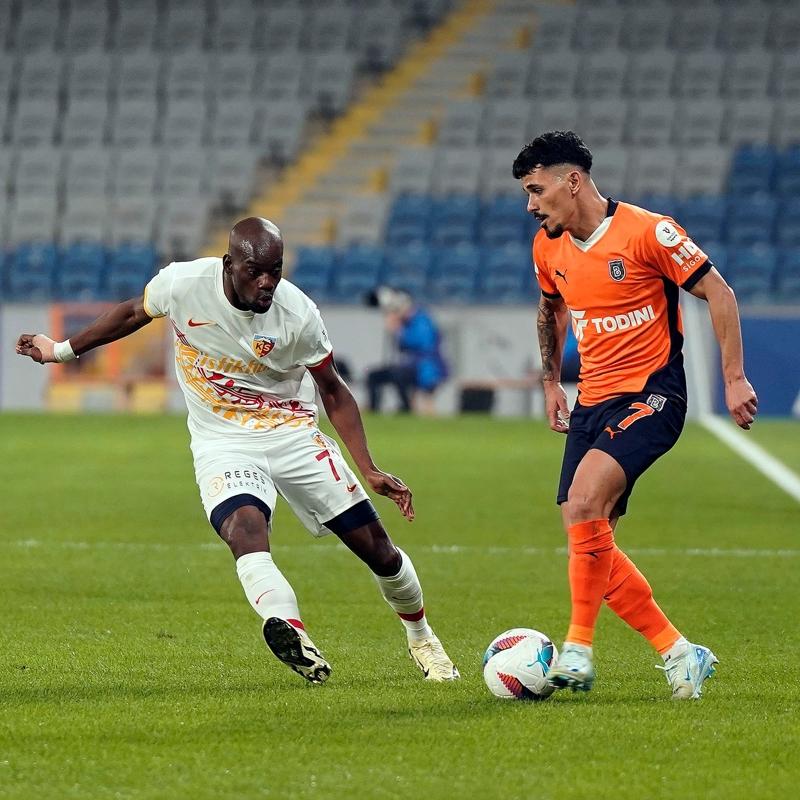 Baakehir ve Kayserispor 1 puana raz oldu