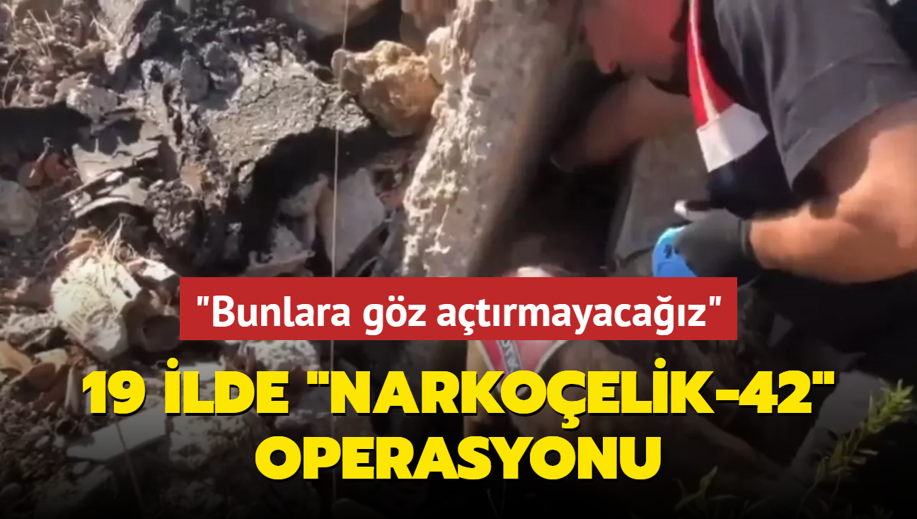 "NARKOELK-42" operasyonlarnda 49 zehir taciri yakaland