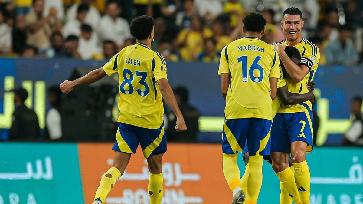 Al Nassr'dan 3 goll galibiyet