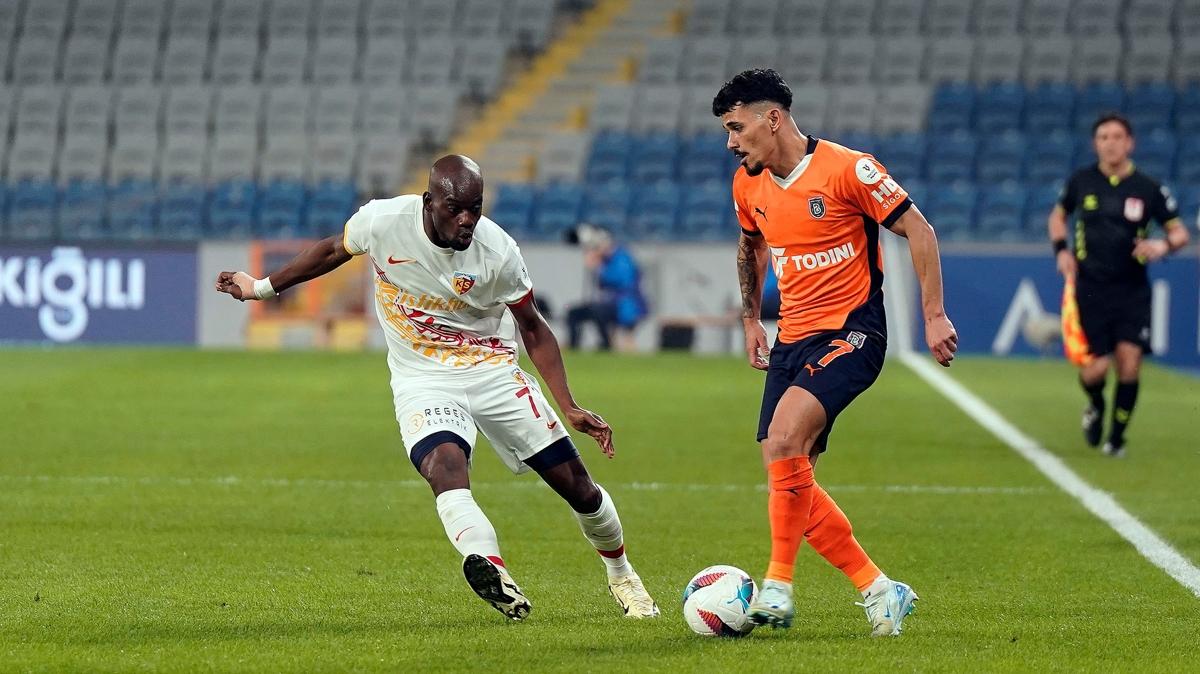 Baakehir ve Kayserispor 1 puana raz oldu