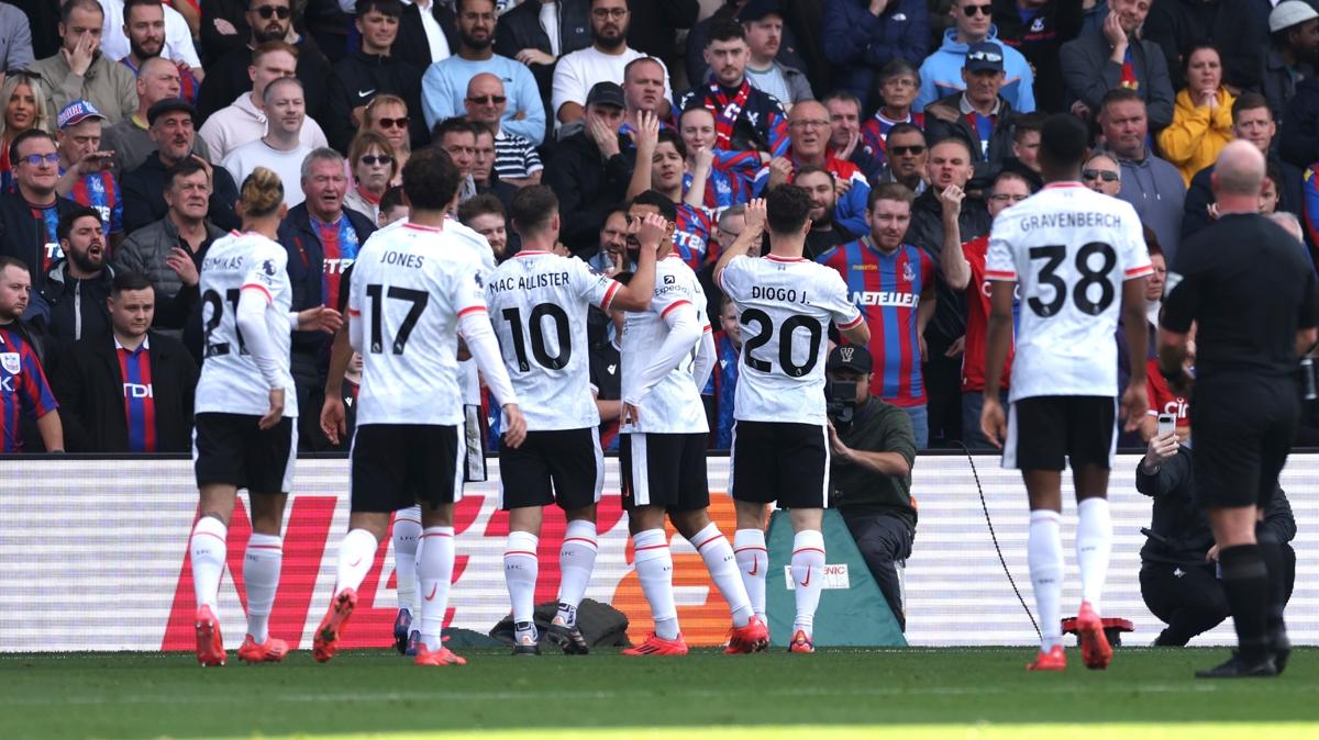 Liverpool, Crystal Palace' tek golle geti