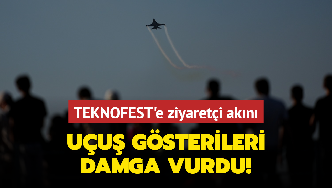 TEKNOFEST Adana'ya ziyareti akn... Uu gsterileri damga vurdu!