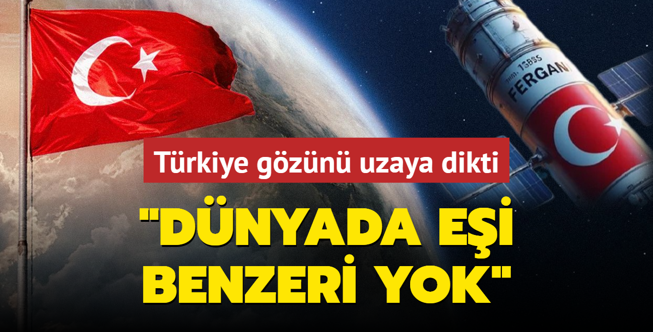 Trkiye gzn uzaya dikti! Seluk Bayraktar aklad: Dnyada ei benzeri yok