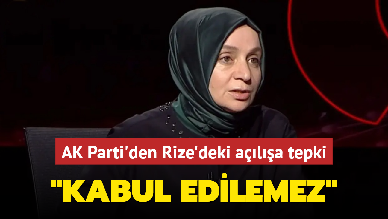 AK Partili Usta'dan Rize'deki ala tepki: nsan nerede duruyorum der!