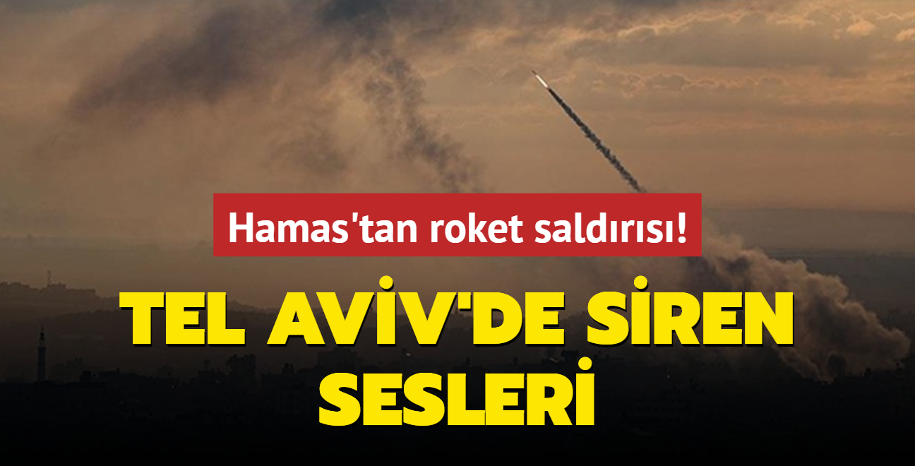 Aksa Tufan'nn birinci yl... Hamas'tan srail'e roket saldrs!