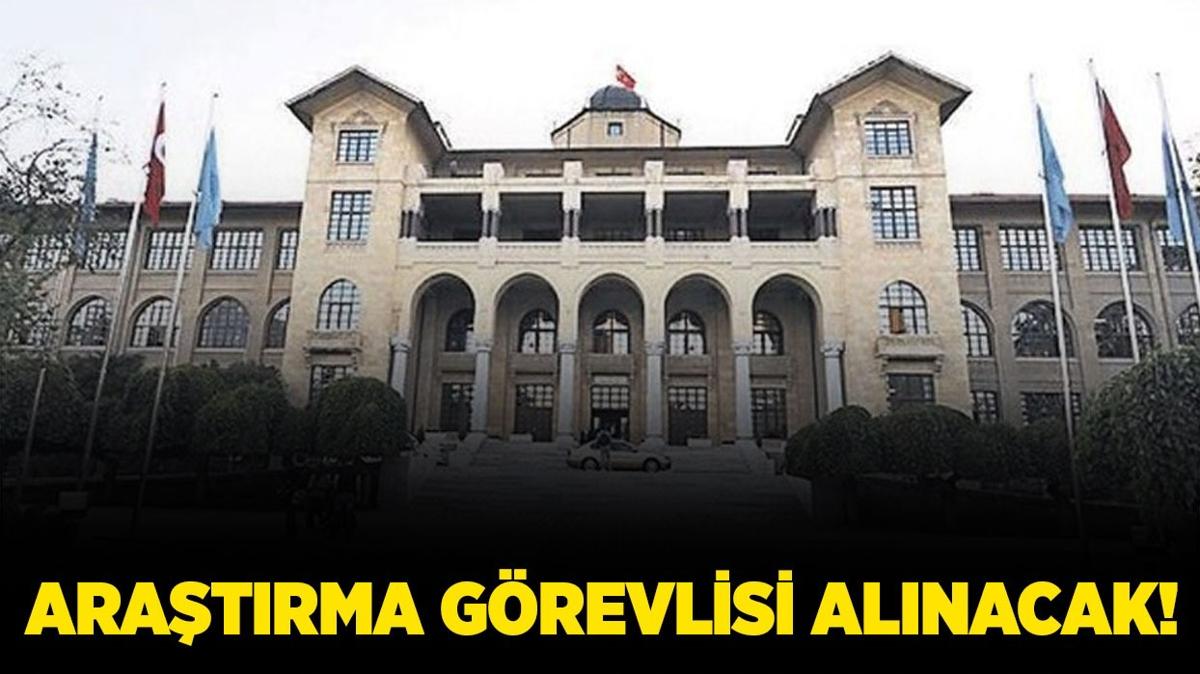 Ankara Hac Bayram Veli niversitesi Aratrma Grevlisi alacak!