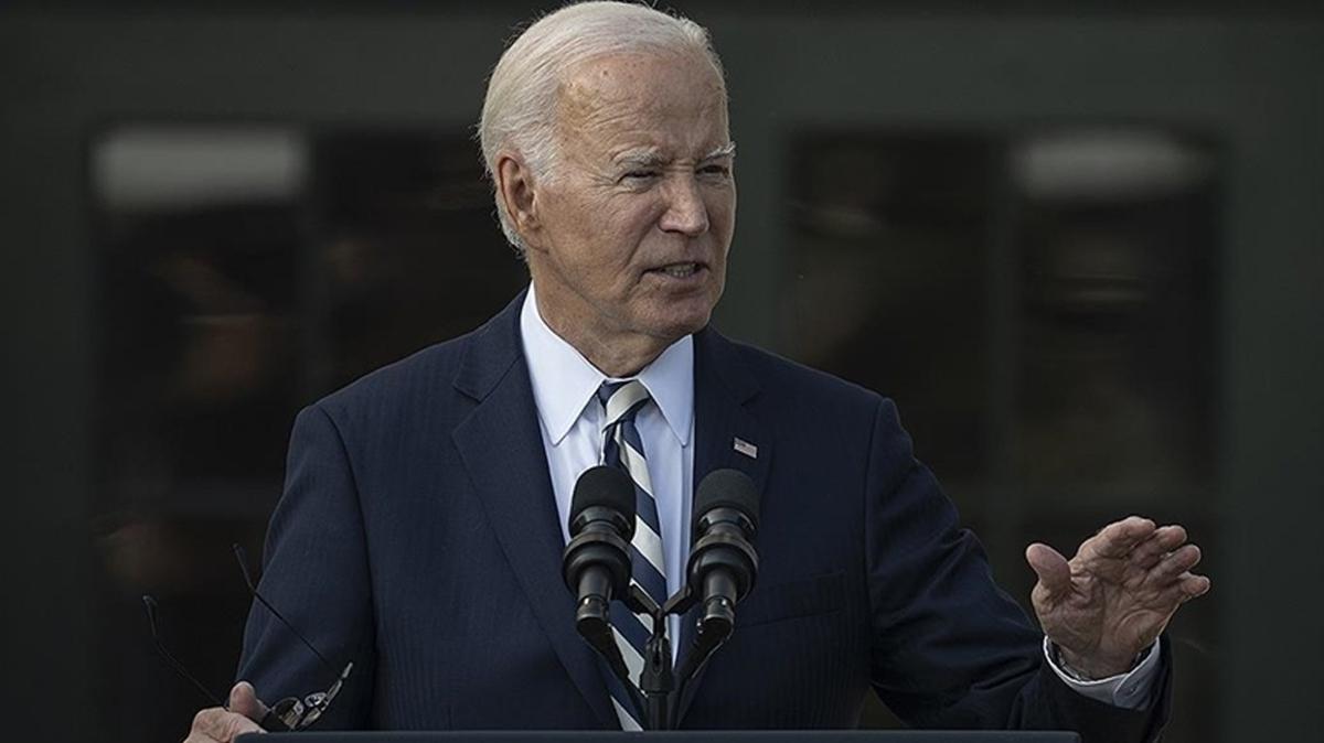 Biden'dan soykrma ortaklk: Gazze'deki insanlk dramna deinmedi