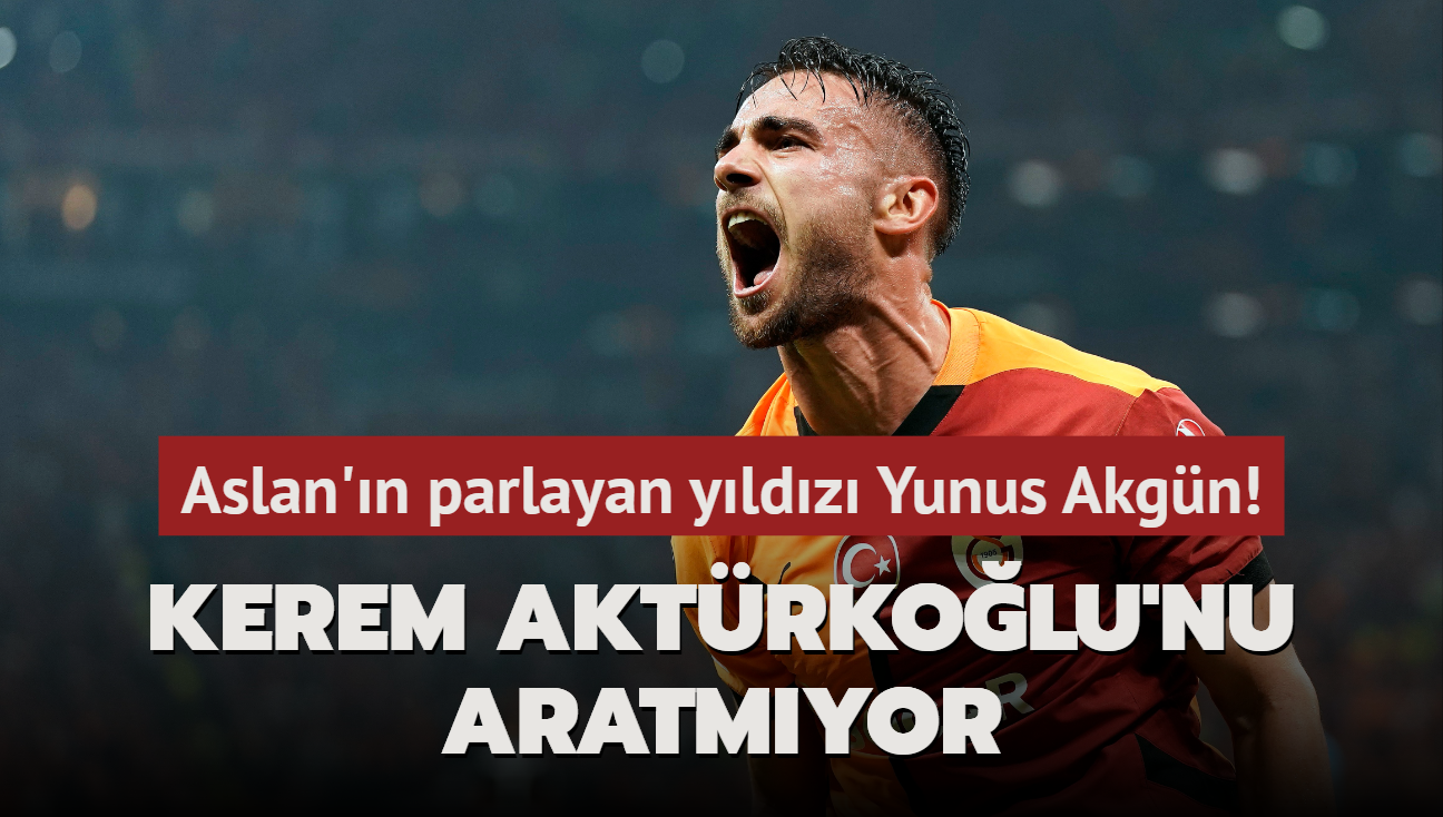 Aslan'n parlayan yldz Yunus Akgn! Kerem Aktrkolu'nu aratmyor