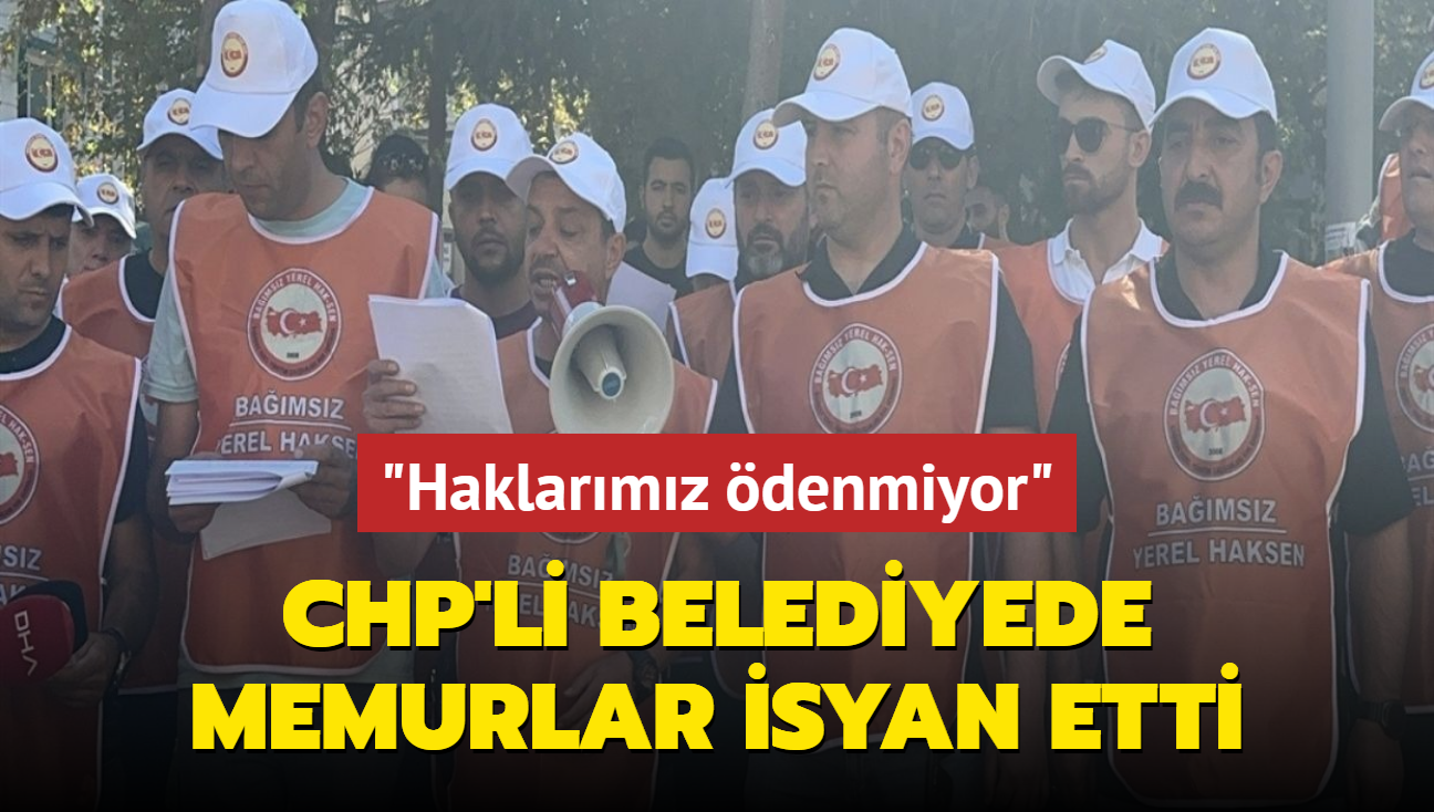 CHP'li Yalova Belediyesi'nde memurlar isyan etti... 'Haklarmz denmiyor'