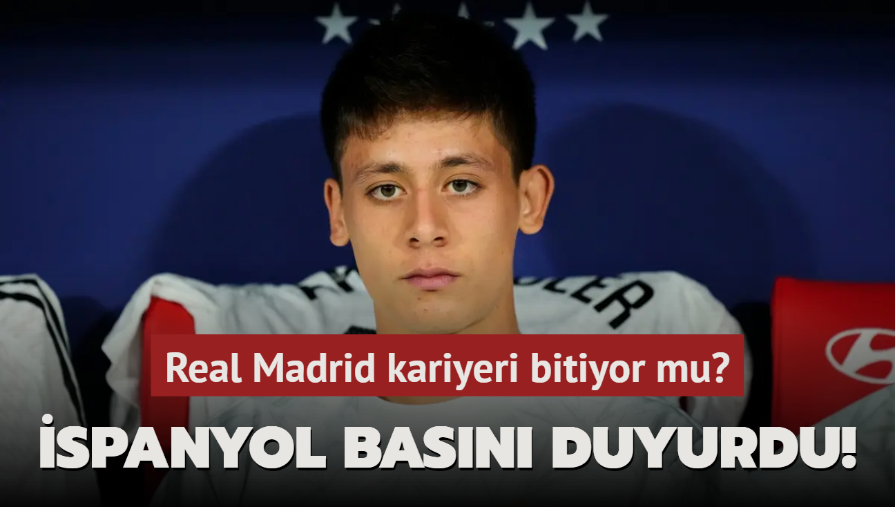 spanyol basn duyurdu! Real Madrid kariyeri bitiyor mu"