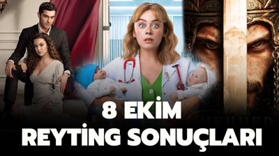 8 Ekim reyting sonular | Mehmed, Bahar, Bir Gece Masal reyting sralamas nasl?